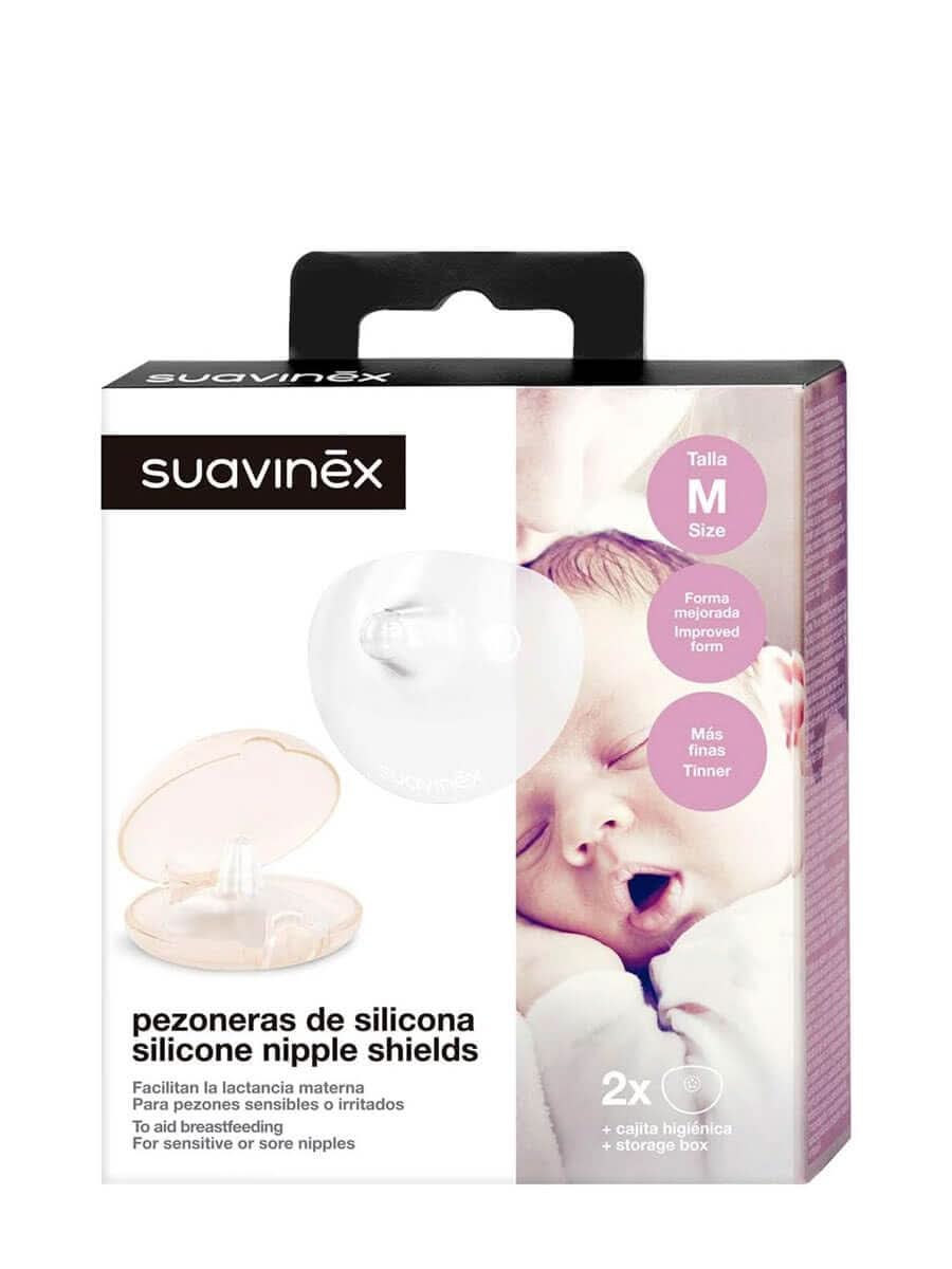 Suavinex 3304105 - Brustwarzenschutz 2Er Pack/Transparent Accessories Food and Breastfeeding Baby Naty Shop