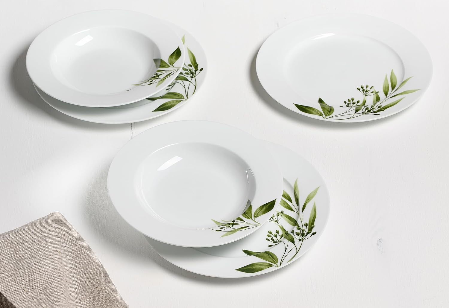 Ritzenhoff & Breker Evora table service, 12-piece, porcelain, white Tableware sets Naty Shop