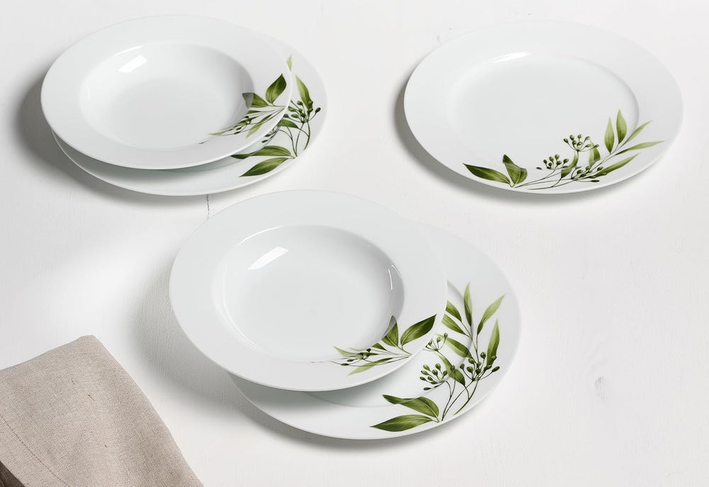 Ritzenhoff & Breker Evora table service, 12-piece, porcelain, white Tableware sets Naty Shop