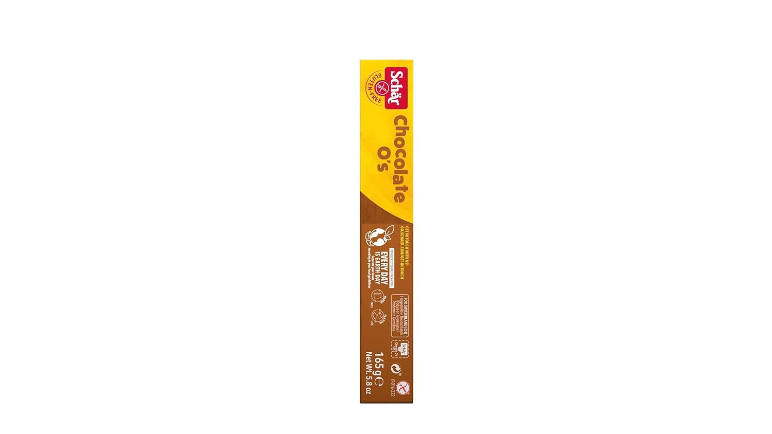 Biscuiți cu cacao Chocolate O'S, 165 g
