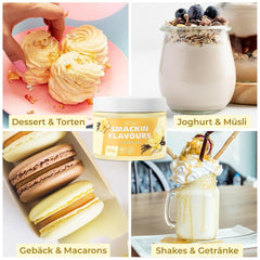 He-Ju, Powder with vanilla flavor, 250 grams Aromas Naty Shop