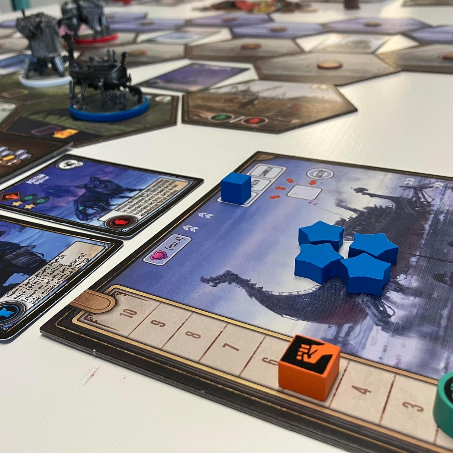 Feuerland Spiele 31025 Expeditions board game, earth tones