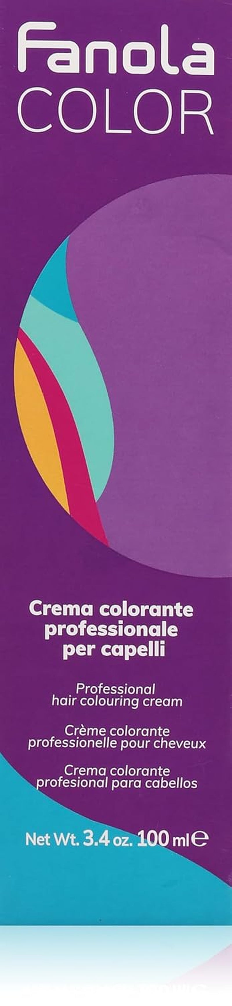 Fanola crema colore Cremă colorantă 7.0 Blond, 100 ml Vopsea pentru par Naty Shop 4.0 Maro mediu