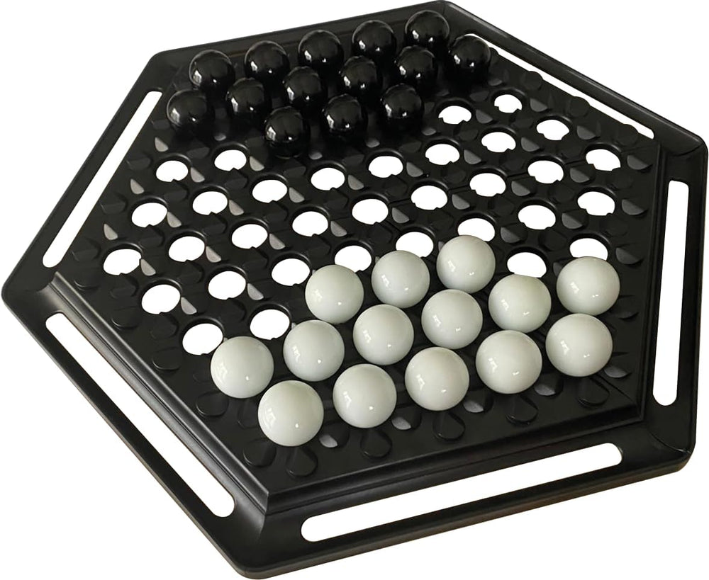 Asmodee, Abalone, Family Game, Strategy Game, 2 Players, Ages 7+, 20+ Minutes, German