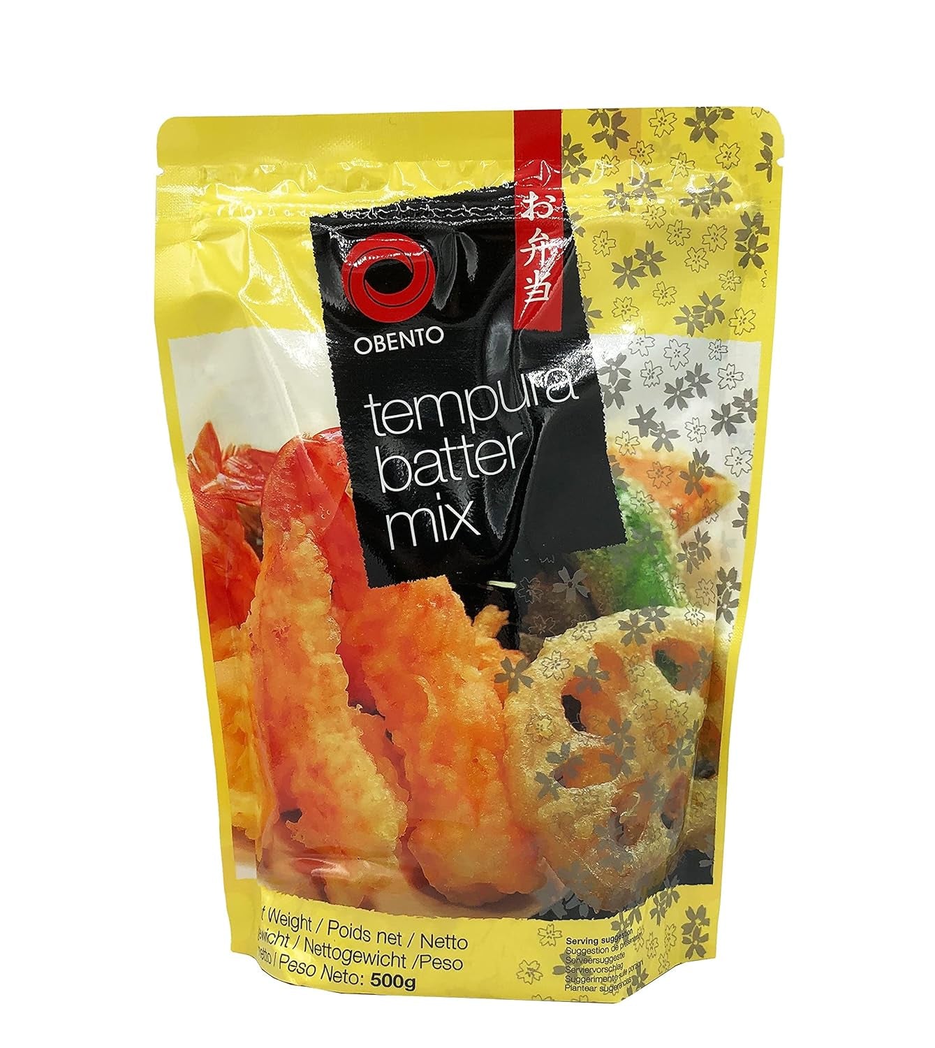 Tempura Batter Mix Tempura Back-Frittiermischung, 500 Gram Mix for baking and cooking Naty Shop