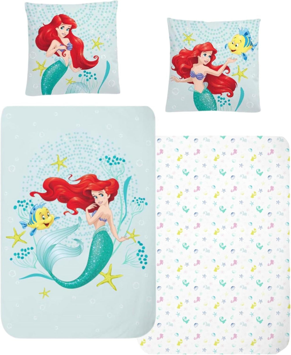 Children's bed linen, various cartoon characters, 100% cotton Bed linen - children Naty Shop Ariel