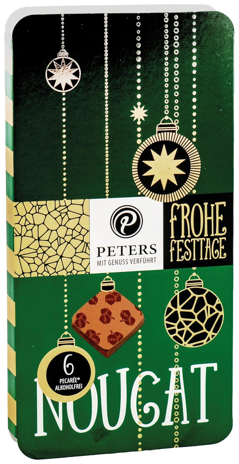 Peters, Batoane cu trufe si alcool, 63 grame Bomboane de Ciocolata Naty Shop Set de 6 bucati Sărbători fericite | Nuci - Nuga