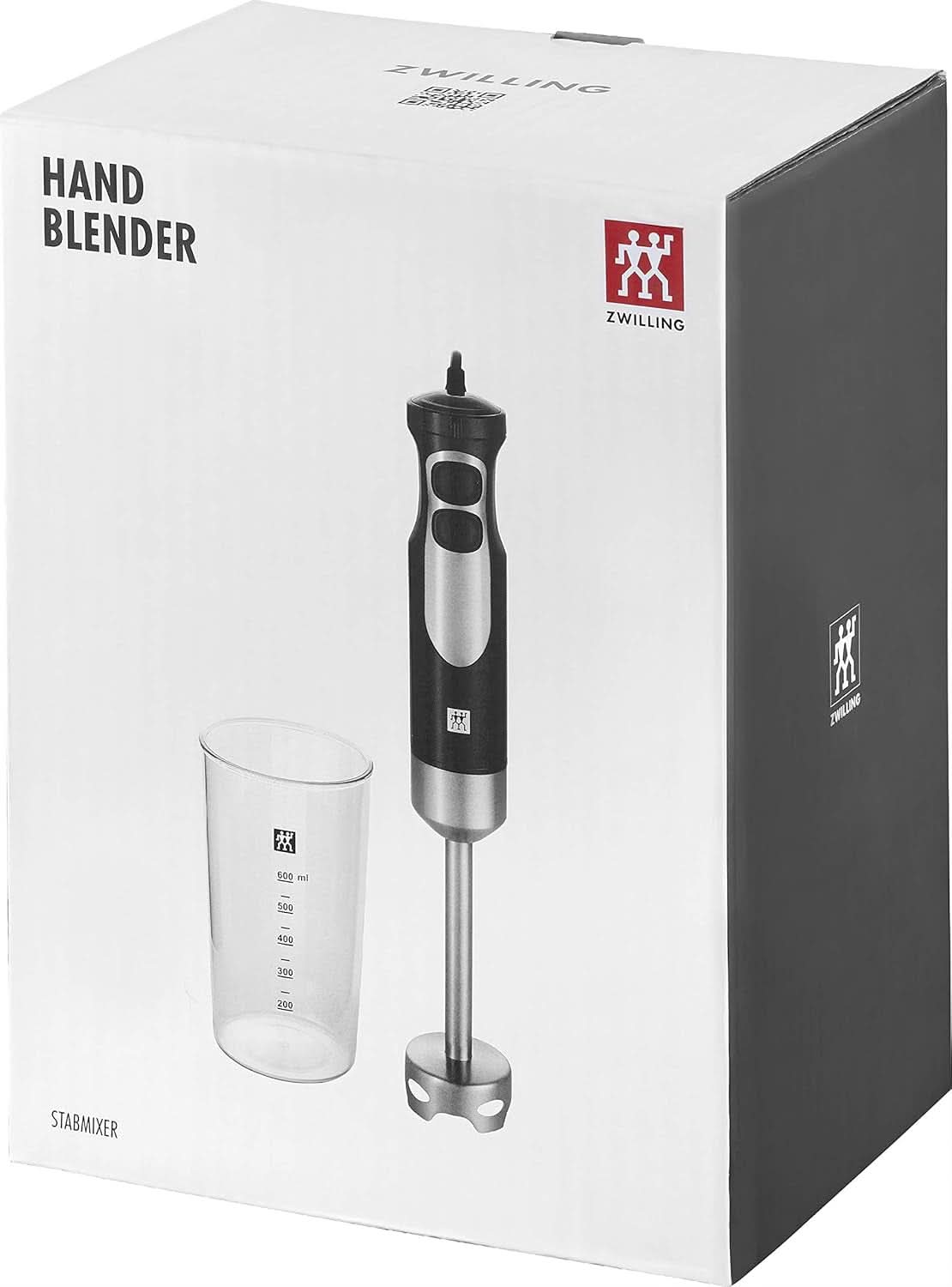 ZWILLING Stand mixer, Inkl. 600 Messbecher, 550 Watt, 18/8 Stainless Steel, Edelstahl/Schwarz Mother and Child Naty Shop