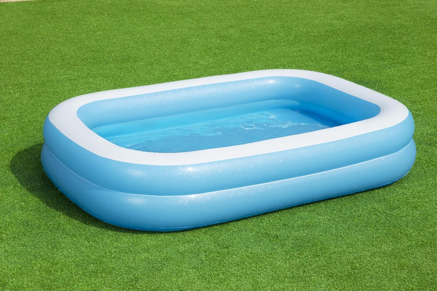 Bestway Family Pool, Rectangular Children's Pool, Easy to Assemble, Color, 262 x 175 x 51 cm