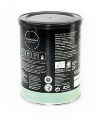 Boabe de cafea organice Marabans. Cutie de 250 g. ORIGINE: Honduras. Cafea 100% prăjită natural.