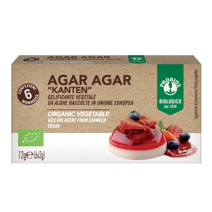 Probios Agar Agar macinat 12g (6x2g), Eco Naty Shop