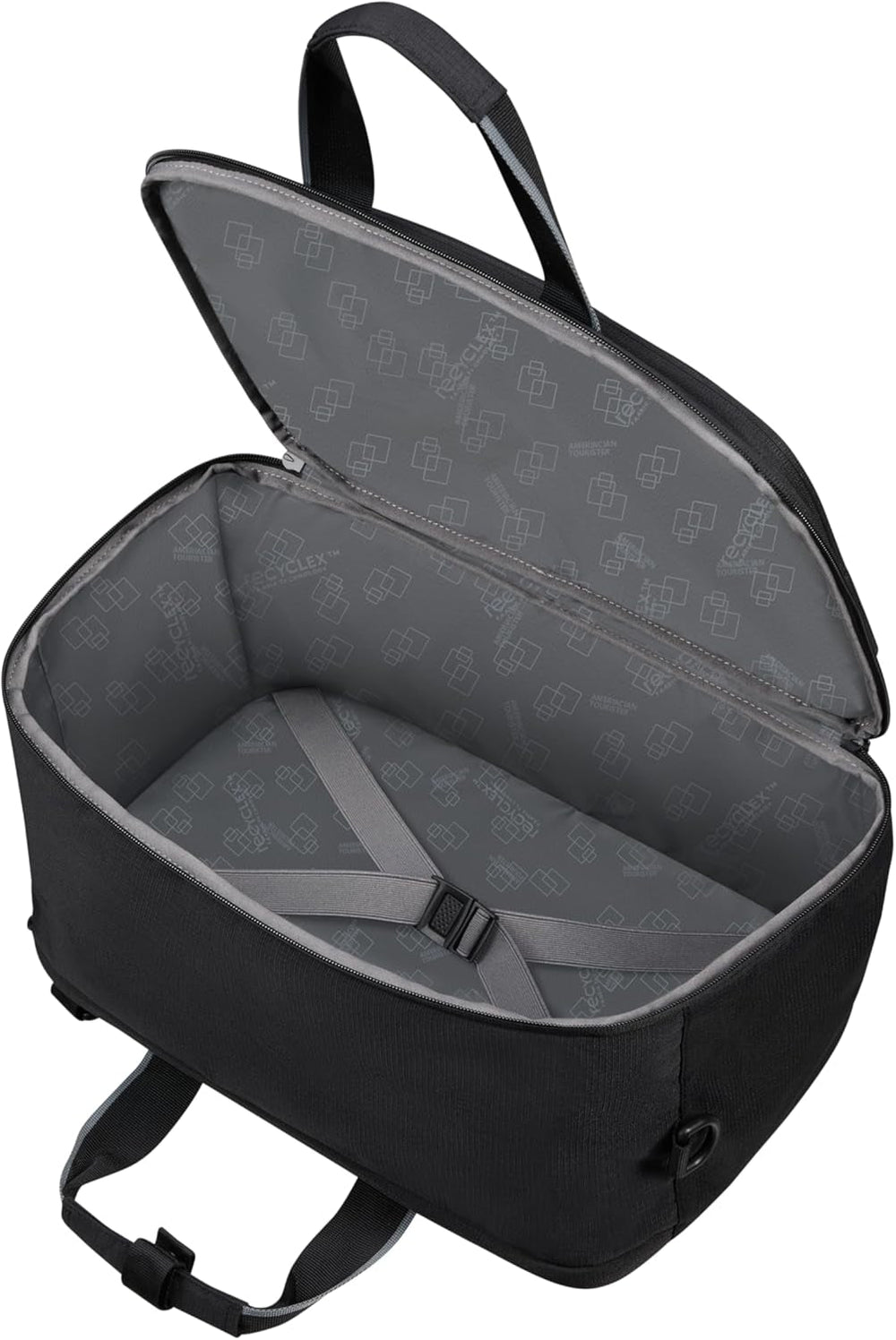 American Tourister Take2Cabin - Geantă de voiaj Ryanair 3-Way, 40 cm, 25 L, negru (negru) Bagaje și echipament de călătorie Naty Shop