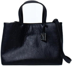 Armani Exchange Liz-Medium Open Shopping sac de umăr Genti Femei Naty Shop Nero