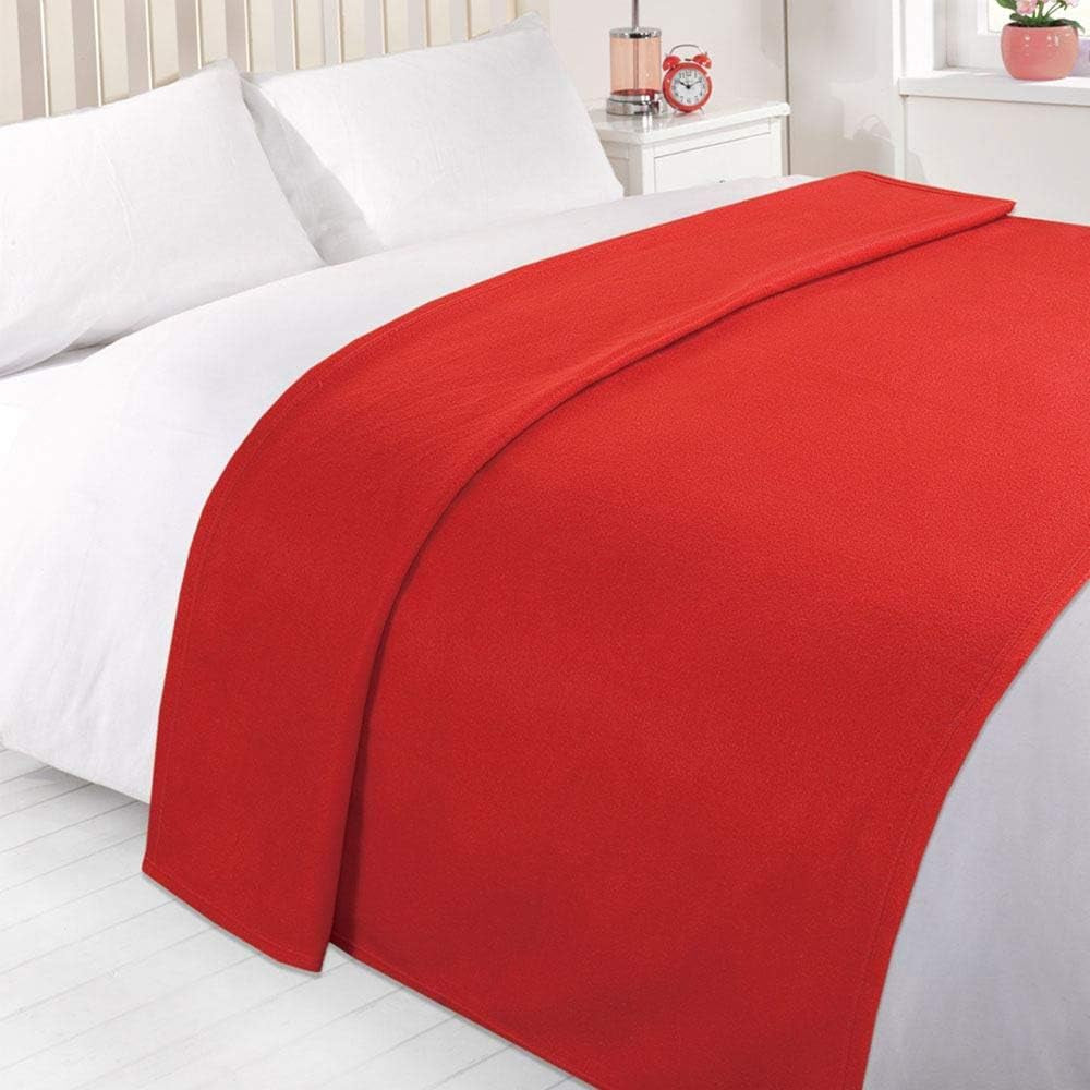 DREAMSCENE throw blanket, bedspread, fuchsia Beds and Blankets Besuche den DREAMSCENE-Store Red 200 X 240 Cm