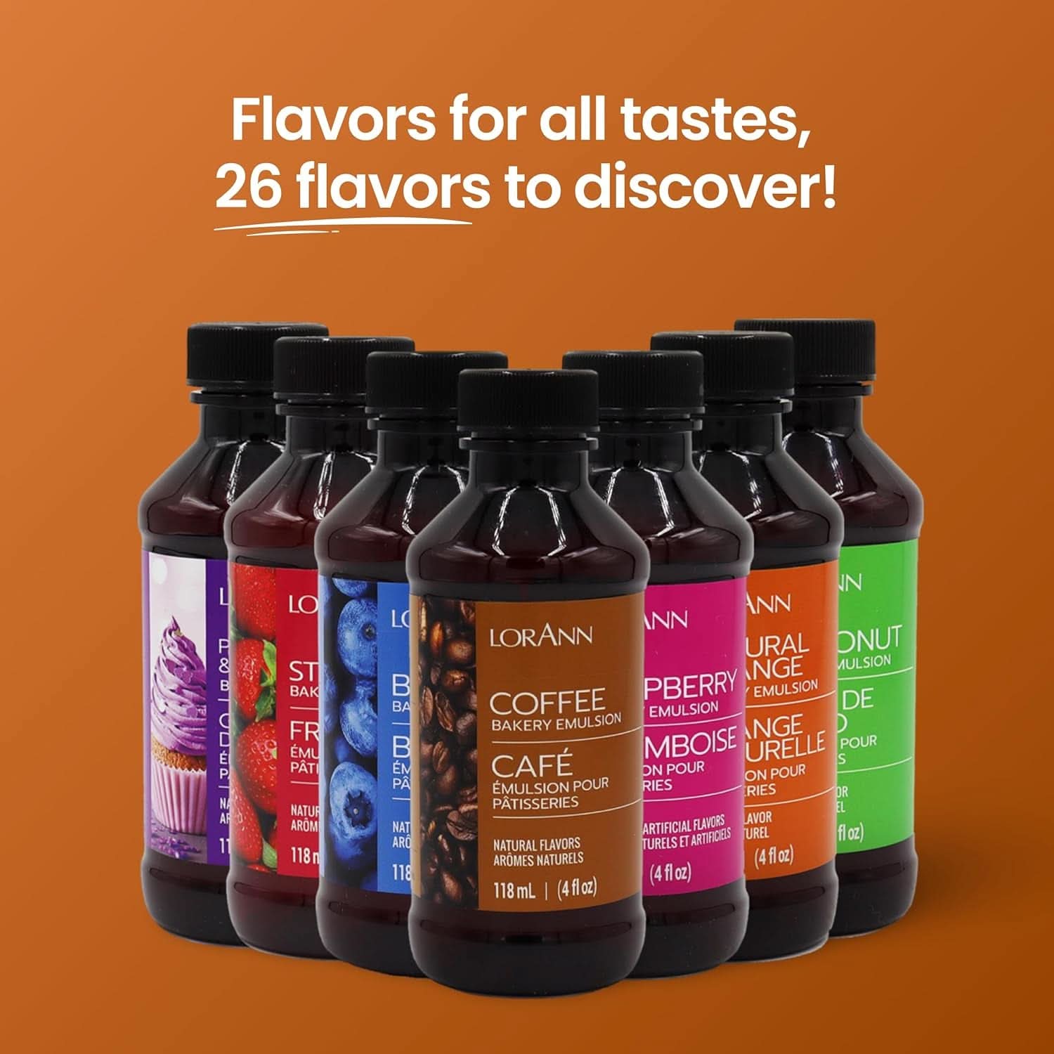 LorAnn, Emulsion with Coffee flavor, 118 ml Aromas Naty Shop