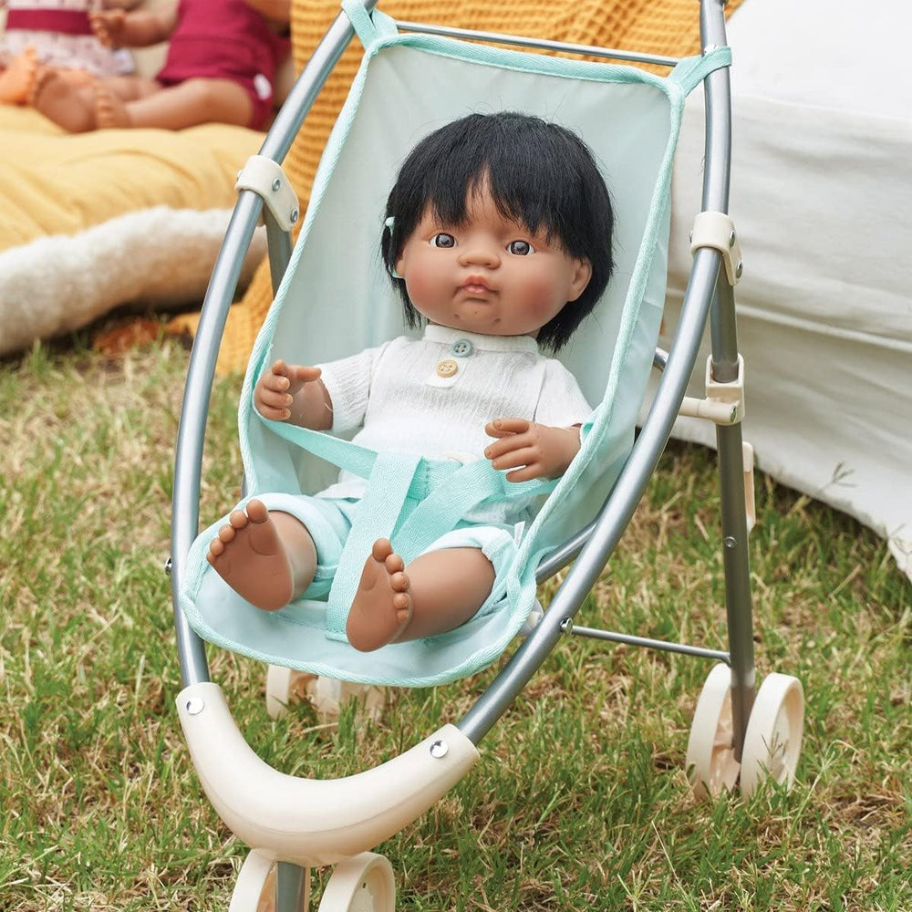 Miniland South American Boy 38cm with Hearing aid, Without Underwear, 31116