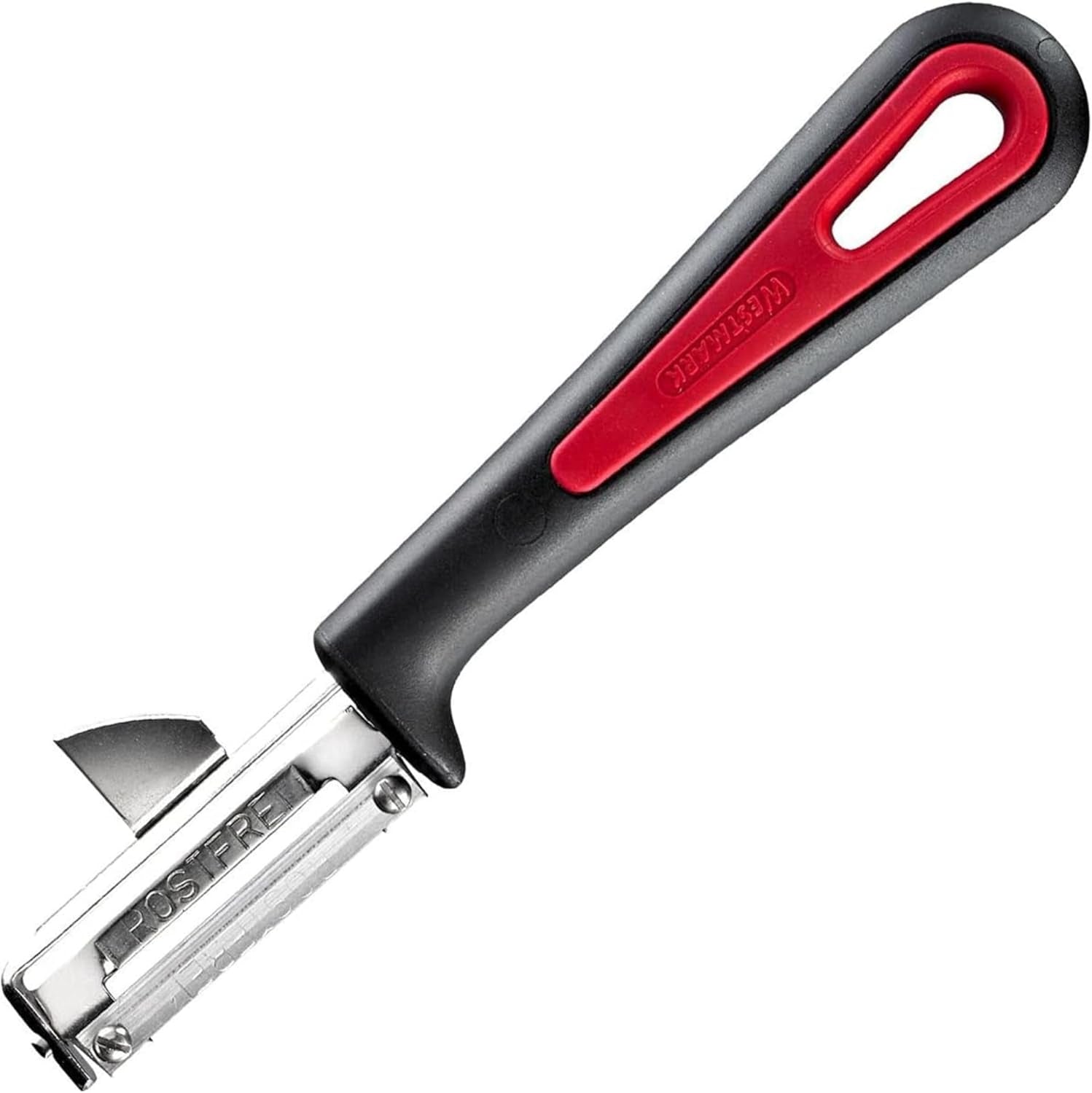 Westmark 29092270 Sparschäler Gallant, Pp/Tpe/Edelstahl, Schwarz / Red, 16.5 X 3.7 X 2 Cm Peeler Naty Shop Gallant