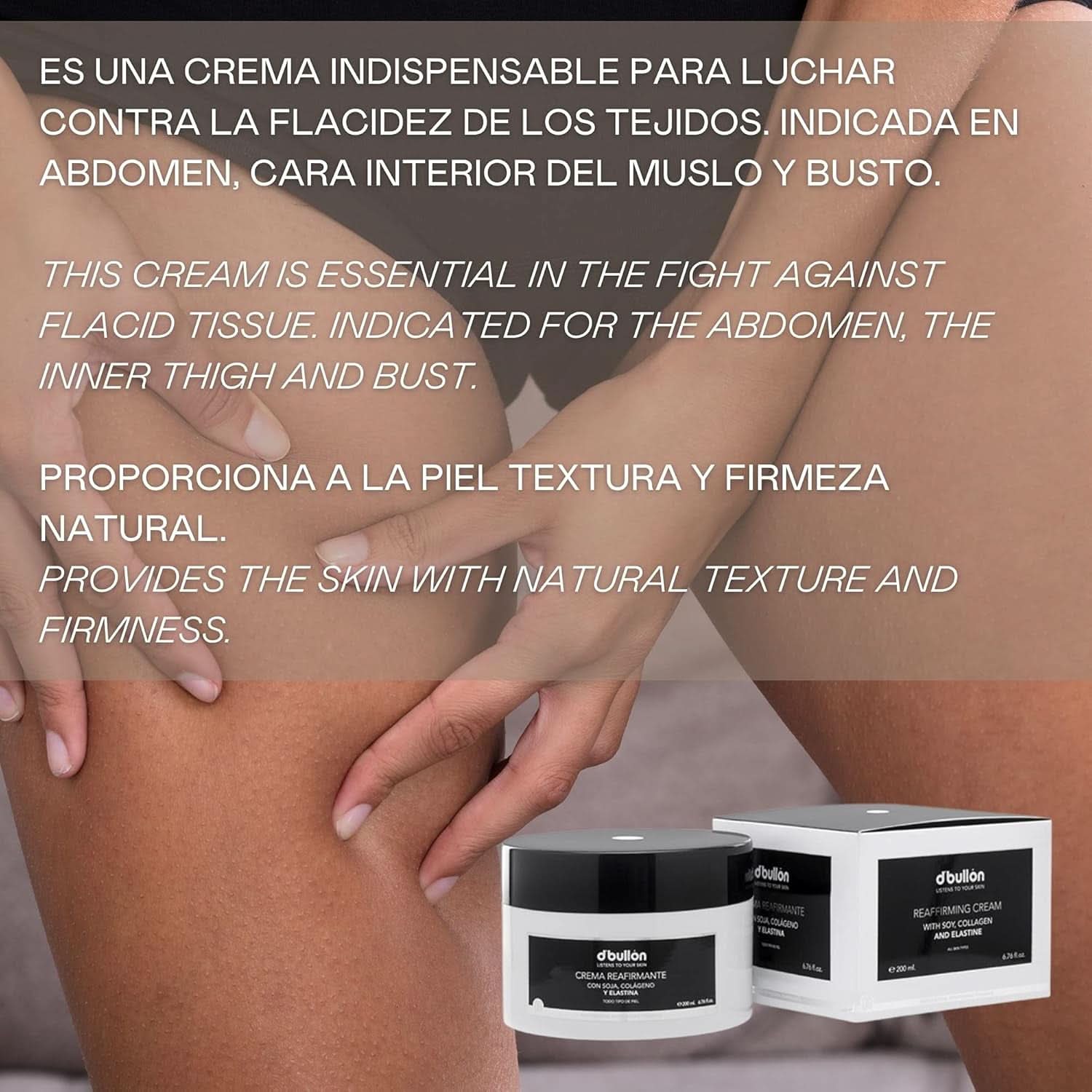 D'Bullón Professional breast firming cream with soy, collagen and elastin - 200 ml Cosmetics and Beauty Naty Shop