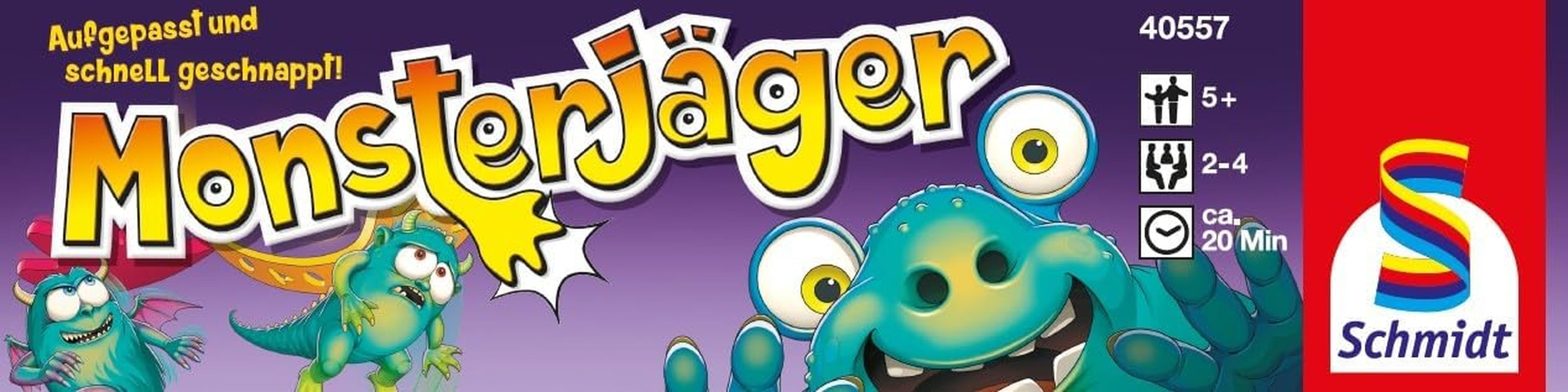 Schmidt Spiele 40557 Monster Hunters, Joc de acțiune, Colorat