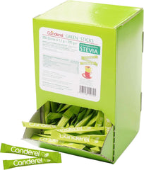 Hellma Canderel Green Stevia Sticks, 250 stevia sachets, 1.1 gram sachet Sweeteners Naty Shop