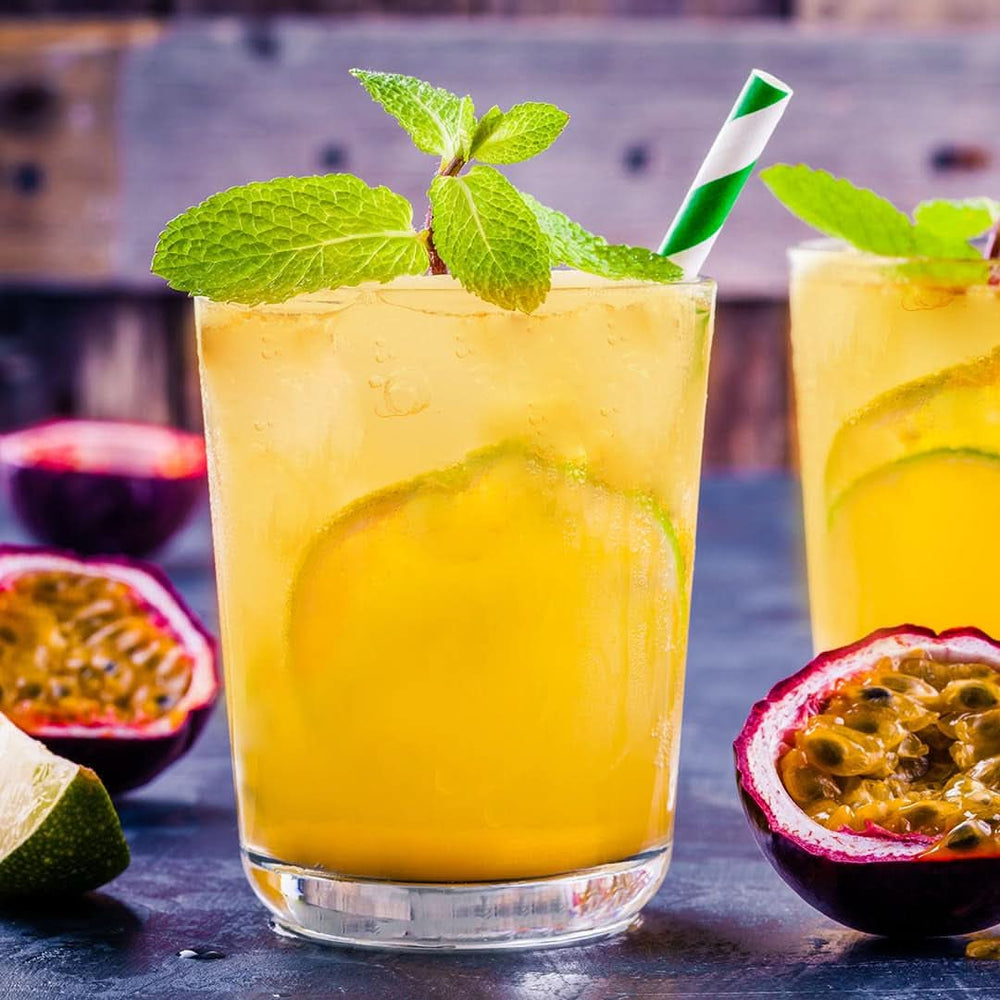 Rauch Happy Day Maracuja | With a lot of vitamin C | Exotic magic and intense aroma | 6X 1 liter, Tetra Prisma Alcohol-free drinks Naty Shop