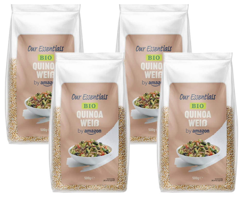 Quinoa tricoloră organică de la Amazon, 500 g (pachet de 1)