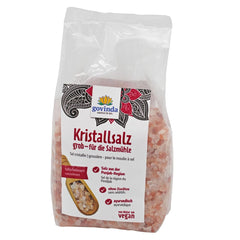 Govinda Kristallsalz - coarse (1kg) | 250 Millionen Jahre alt | Salz aus der Punjab-Region | 100% natural beauty & ohne Zusätze | Ayurvedic | Vegan | Ideal for the salt mill