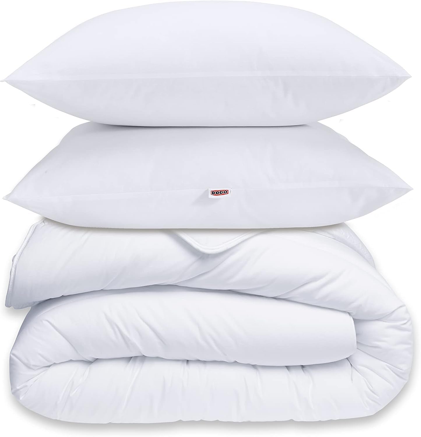30519 220/240 Duvet cover and 2 pillows Polyester/Cotton White 220 X 240 Cm Duvets and quilts Naty Shop