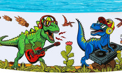 Bestway Fill 'n Fun children's pool with dinosaurs, Ø 183 x 38 cm