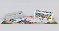 VW Bus - Combination (jigsaw puzzle): Panorama jigsaw puzzle, 1000 Puzzle Naty Shop