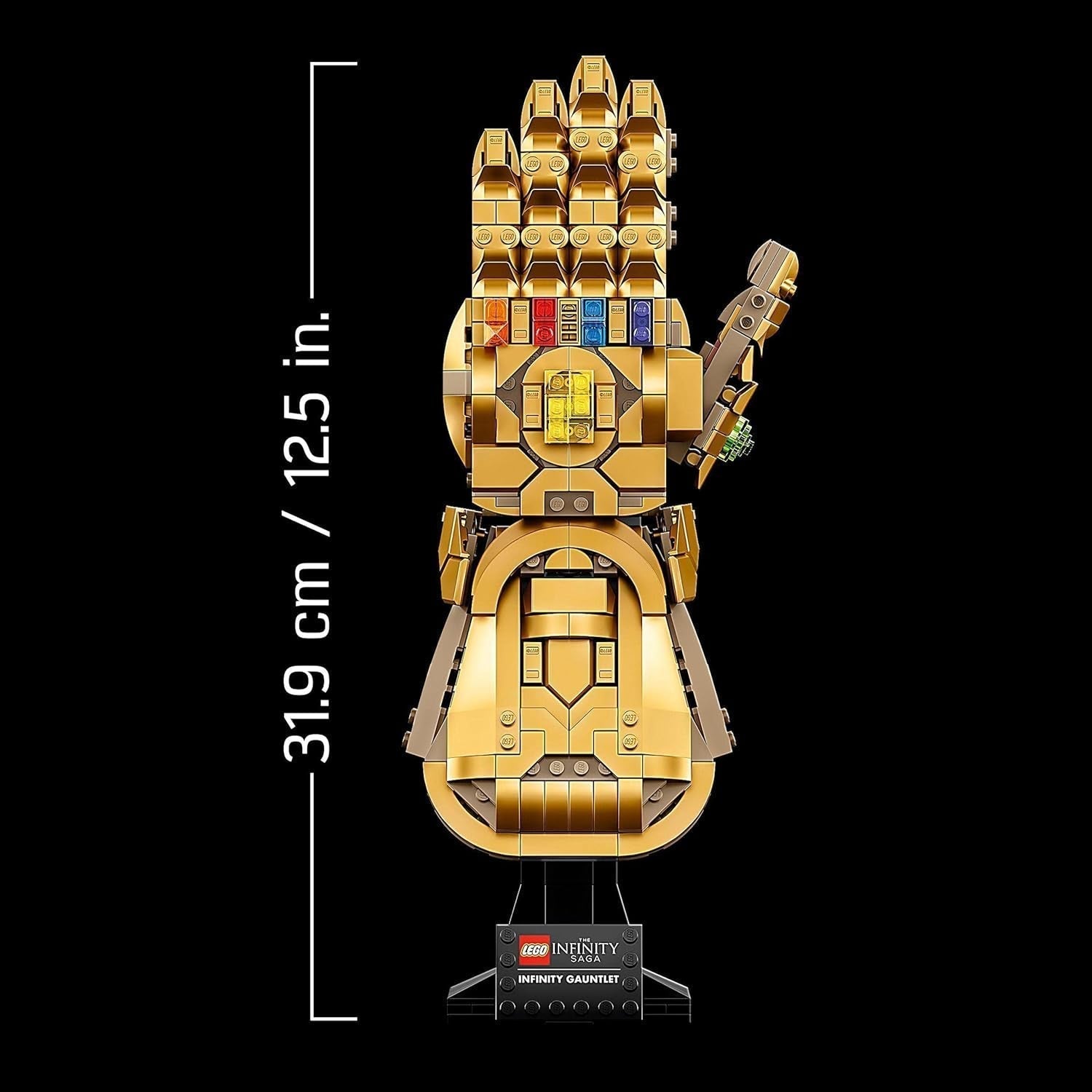 LEGO 76191 Marvel Super Heroes Infinity Glove Avengers Thanos Glove Model Building Set for Adults Fan Item Gift for Men Women Her Him Building Sets Besuche den LEGO-Store