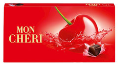 Ferrero Mon Chéri - Crunchy Chocolate, Fruity Liqueur and an Aromatic Cherry - Valentine's Day Chocolate Gift for Him and Her - 1 Pack of 15 Individual Chocolates