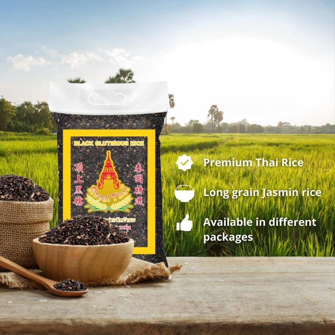 OREZ ROYAL THAI - Orez lipicios negru - 1 x 1 KG