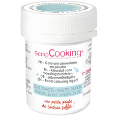 Scrapcooking, colorant alimentar pudră, albastru pastel, 5 grame Naty Shop