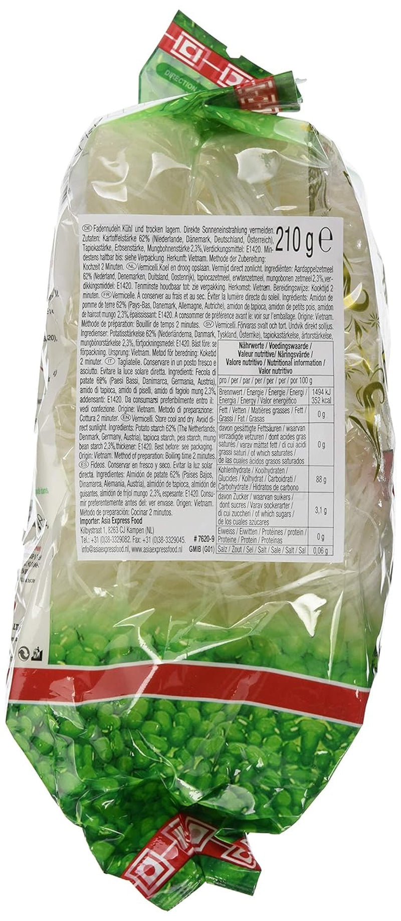 ACECOOK - Vermicelli with beans GD - (1 X 210 GR)