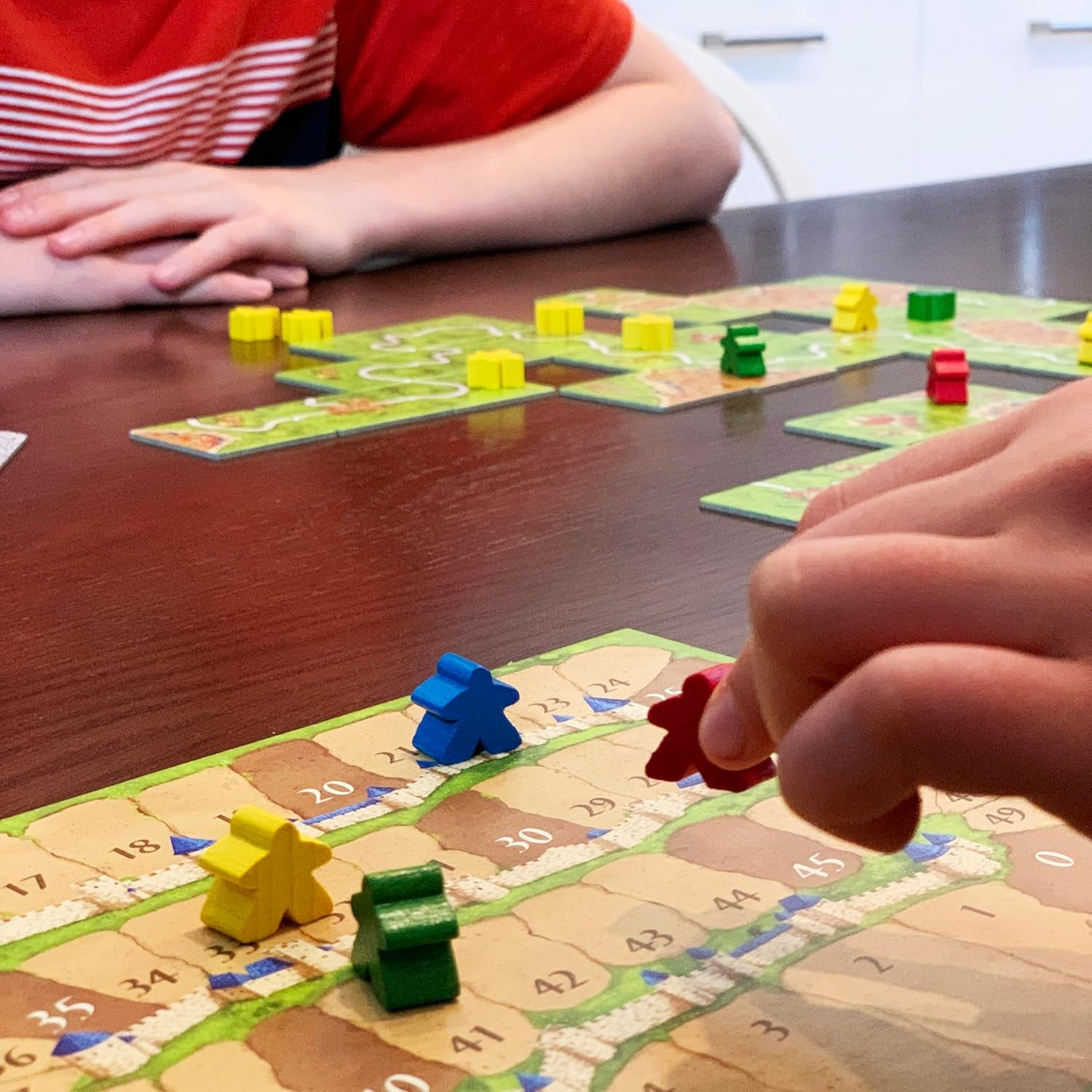 Hans im Glück, UNbox Now, Carcassonne V3.0, Core Game, Family Game, Game of the Year 2001, 2-5 Players, Ages 7+, 35 Minutes Playtime, German