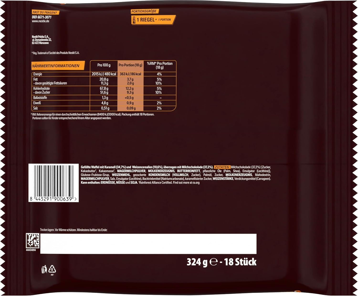 LION MINIS XXL pack of 2 (1 x 324g)