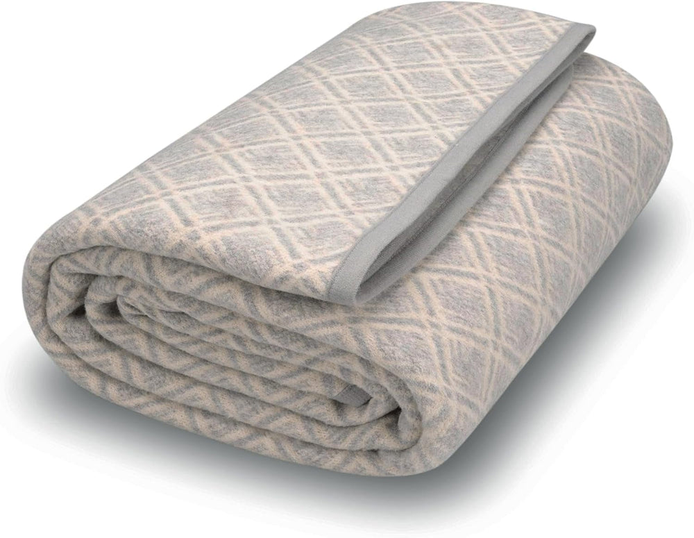 ACUSHLA 200.7X160 Cm, 1.7 Kg, Blanket, Woolen Blanket, Warm Travel Blanket, Knitted Blanket, Decorative Blankets for Couch, Chair, Couch, Bed, Living Room, Camping, Suitable for All Seasons Ww203 Beds and Covers Besuche den ACUSHLA-Store Gray Plaid Pattern 011 79" X 63"