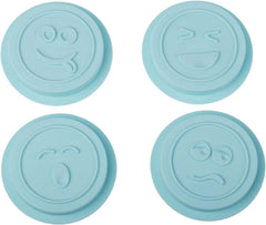 Silikomart 25.440.39.0069,Set Decupator Emoji, Ø73 MM Naty Shop Emoji
