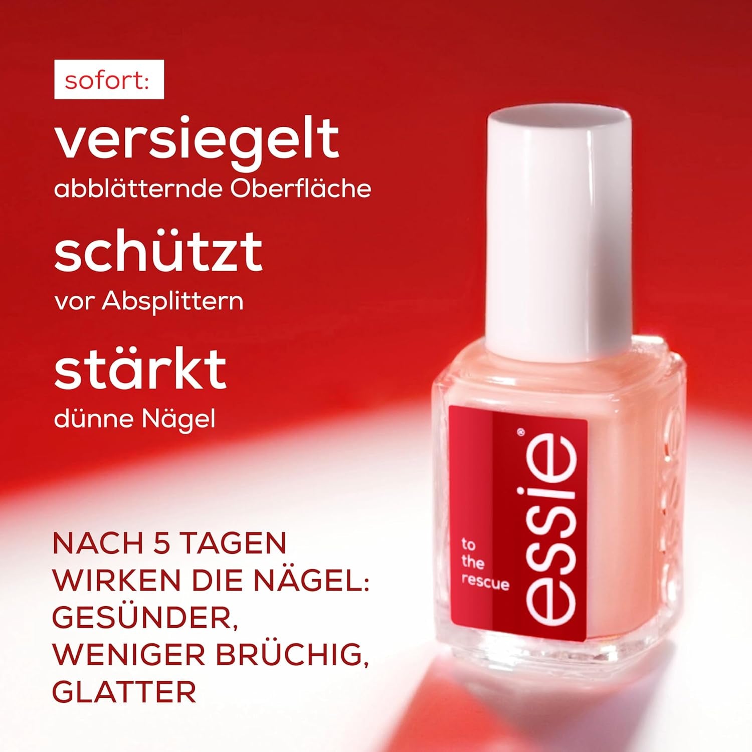 Essie Nail Rescue Kit: Apricot Scented Nail & Cuticle Oil + To the Rescue Repair Nail Polish