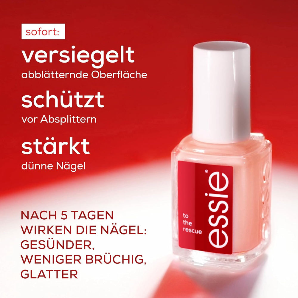 Essie Nail Rescue Kit: Apricot Scented Nail & Cuticle Oil + To the Rescue Repair Nail Polish