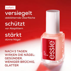 Essie Nail Rescue Kit: Apricot Scented Nail & Cuticle Oil + To the Rescue Repair Nail Polish