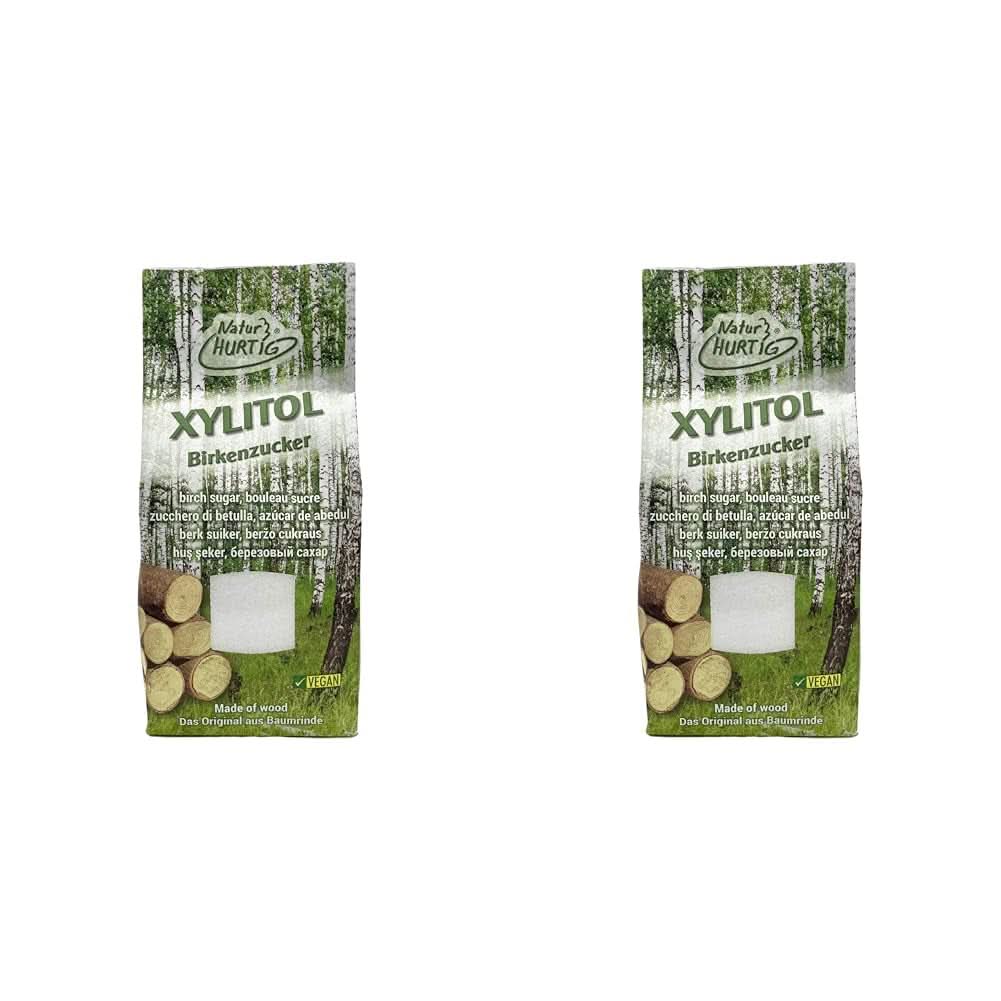 Birch sugar, 425 grams Naty Shop Sweeteners 2 x 425 grams