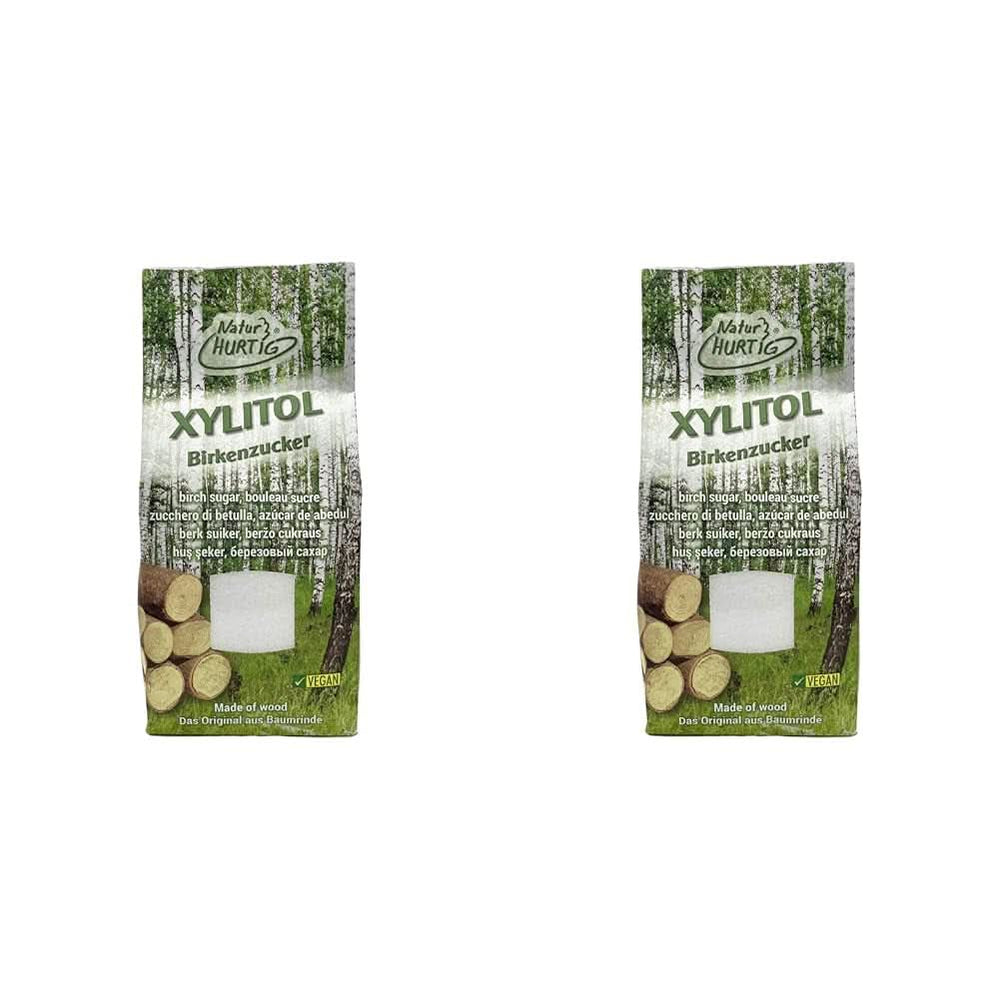 Birch sugar, 425 grams Naty Shop Sweeteners 2 x 425 grams