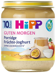 HiPP Organic Good Morning fruit yogurt, 160g, pack of 6 (6x160g)
