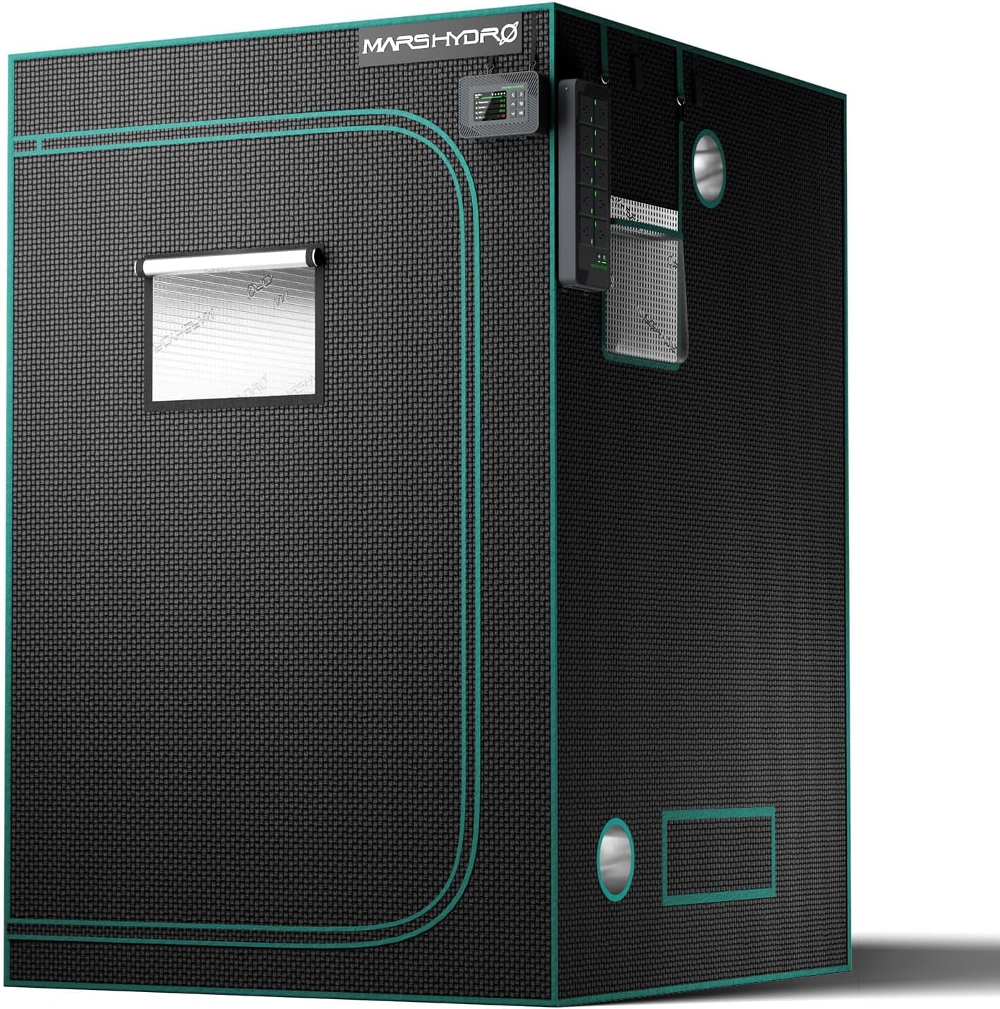 MARS HYDRO Grow Tent 60x60x140cm, Indoor Grow Tent, Reflective Mylar Grow Tents for Hydroponics, Removable Bottom Tray for Plant Growing Space