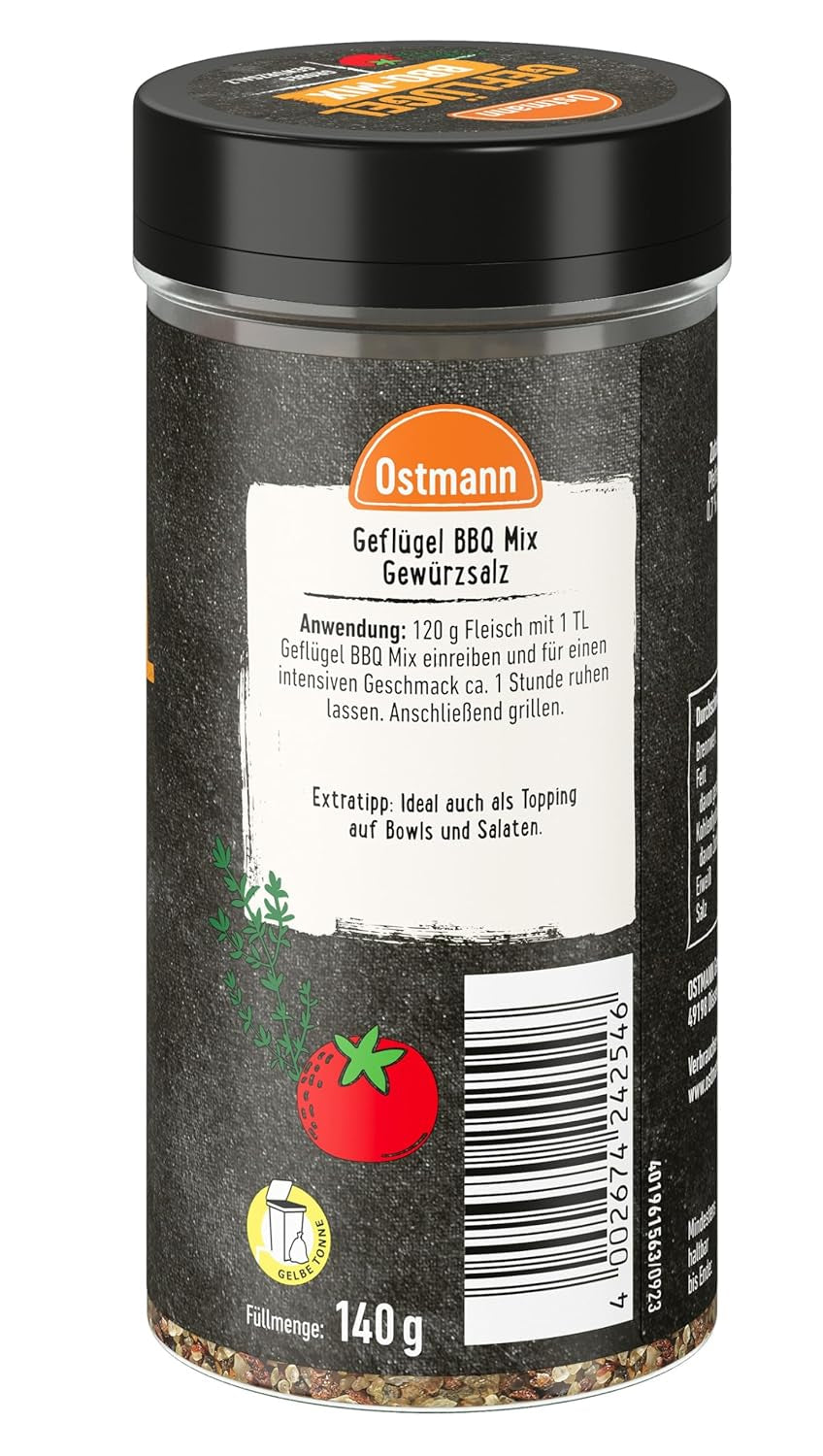 BBQ Mix Geflügel coarse Gewürzsalz