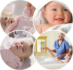 GOLD BABY Sanitary Napkins, Pack of 15, Children, 100% Hydrophilic Cotton, 40 x 80 cm, Hypoallergenic and Biodegradable, Dermatologically Tested, Made in Italy Baby Wet Wipes Naty Shop