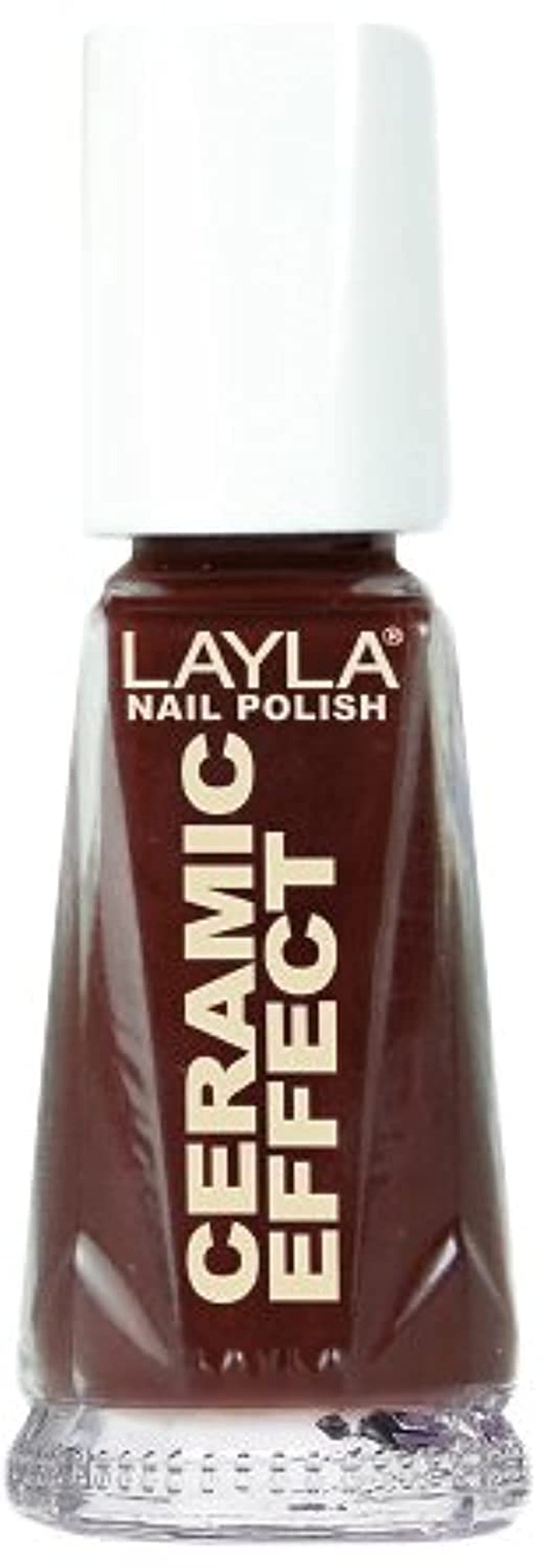 Cosmetics 1243R23-109 Ceramic Effect Nail Lacquer - orange fluo, 1er pack (1 x 0.01 l)