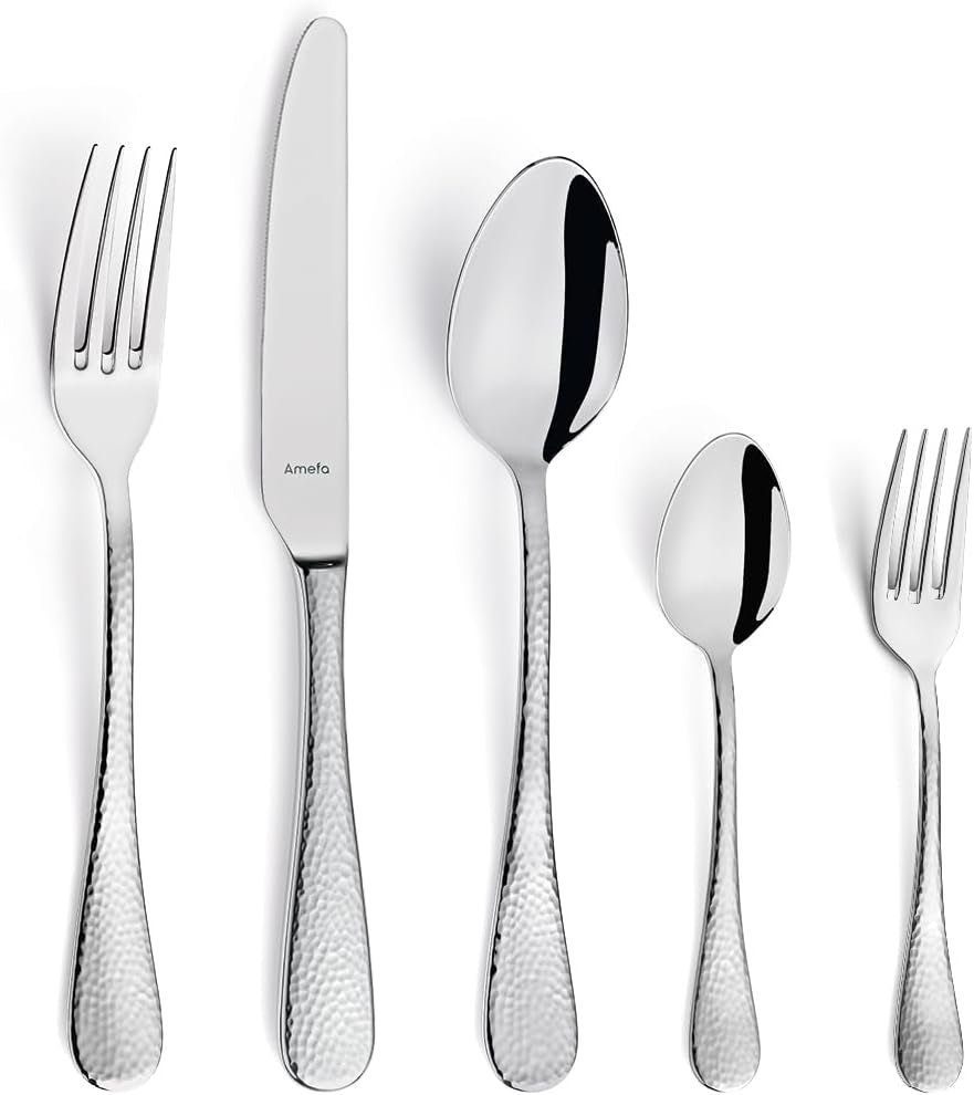 Amefa Sierra cutlery set 6 people | 24-Part Stainless Steel 18/10 Kitchen Naty Shop 30-Teilig / 6 Personen
